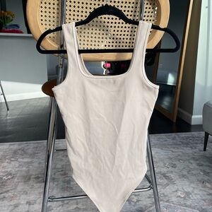 Nude Abercrombie body suit